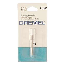 .19in. Straight Router Bit 652