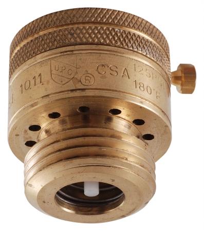 Ldr 509-7506 3/4" Hose Thread Vacuum Breaker - Brass