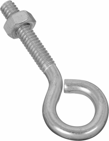 .25in. X 2-.63in. Eye Bolt With Nuts Assembled 221101 - Pack Of 20
