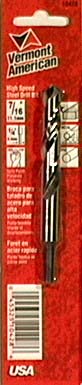 .44in. Reduced Shank High Speed Steel Drill Bits 10428