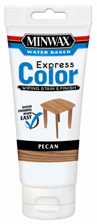 Pecan Water Based Express Color Wiping Stain & Finish 30802