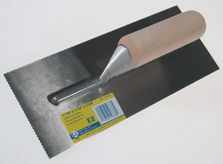 Qep Tile Tools Proseries Notched Trowel 49738