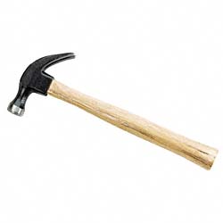 Hand Tools 13 Oz 13in. Curved Claw Nail Hammer Wood Handle