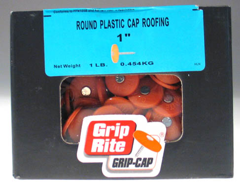 Prime Source 1 Lb 1in. Plastic Cap Roofing Nails 1prcap1