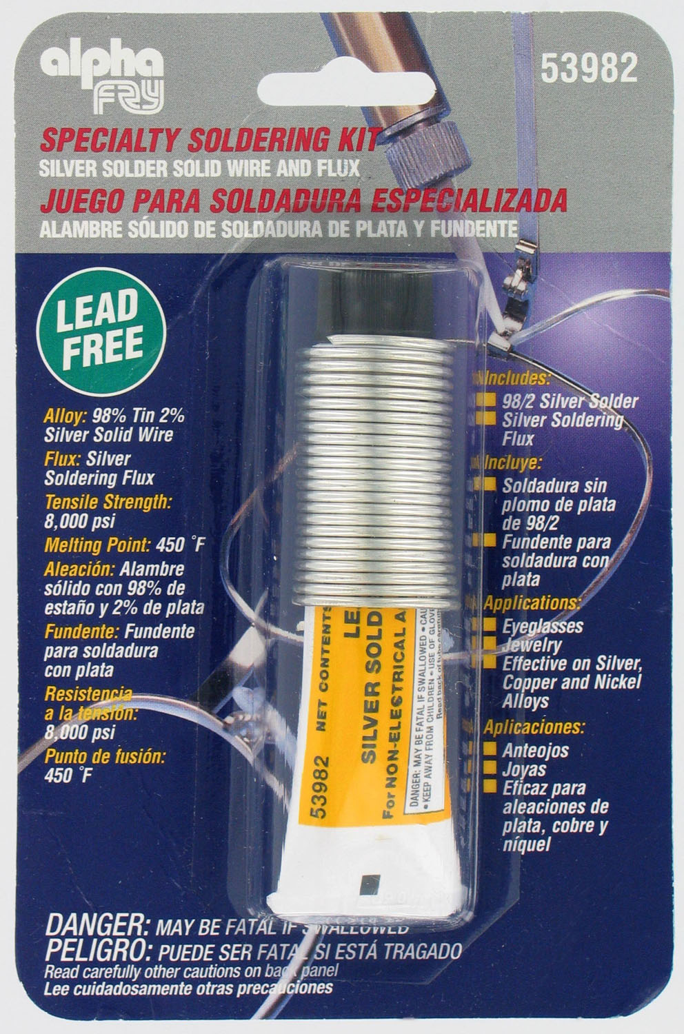 Lead-free Silver Solder & Flux Kit Am53982
