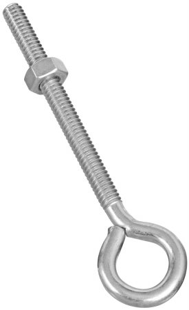 25in. X 4in. Eye Bolt With Nuts Assembled - Pack Of 20