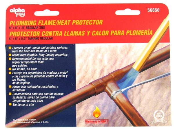 6in. X 8-.50in. Non-asbestos Flame Protector Am56850