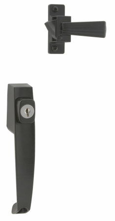 Black Push Button Key Latch Vk333xbl