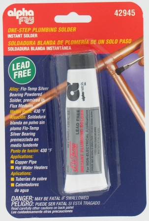 Flo-temp Lead-free Instant Plumbing Solder Am429