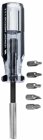 Vermont American 6 In 1 Multi Bit Magnetic Screwdriver 15493