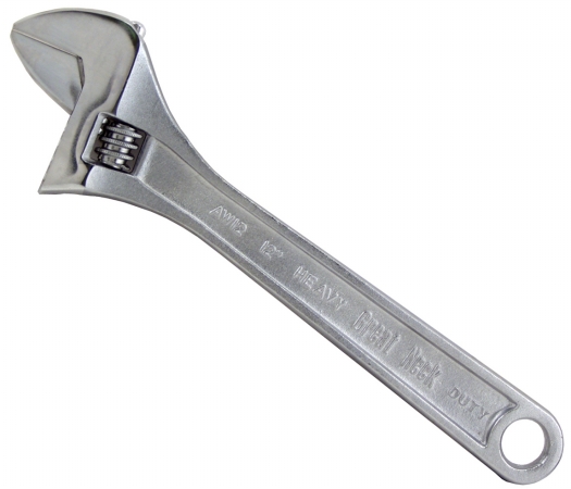Great Neck Saw 12in. Adjustable Wrench Aw12c