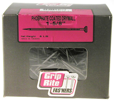 1-.63in. Phosphate Coated Drywall Nails