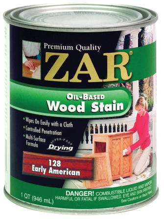 1 Quart Early American Zar Oil Based Wood Stain 12812