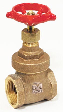 B And K Industries .50in. Low Lead Gate Valve 100-203nl