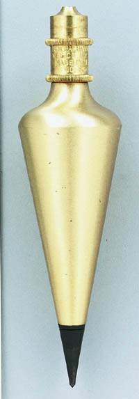 General Tools 8 Oz Brass Plumb Bobs 8008