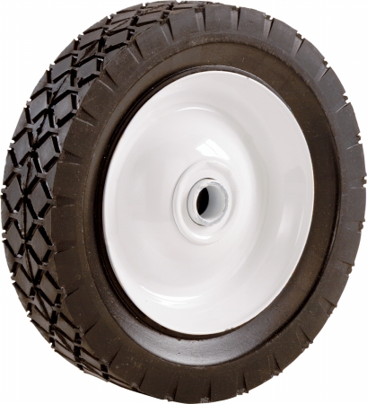 12in. X 1-.75in. Metal Hub Semi Pneumatic Rubber Tire 9584