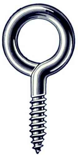 Hindley 100 Count 1-.63in. Zinc Plated Screw Eyes Small Eye 40080 - Pack of 100 Hindley 100 Count 1-.63in. Zinc Plated Screw Eyes Small Eye 40080 - Pack of 100