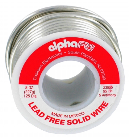 .50 Lb 95-5 Spool Lead-free Solid Wire Solder Am