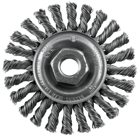 4in. Twisted Industrial Wire Wheel 16836