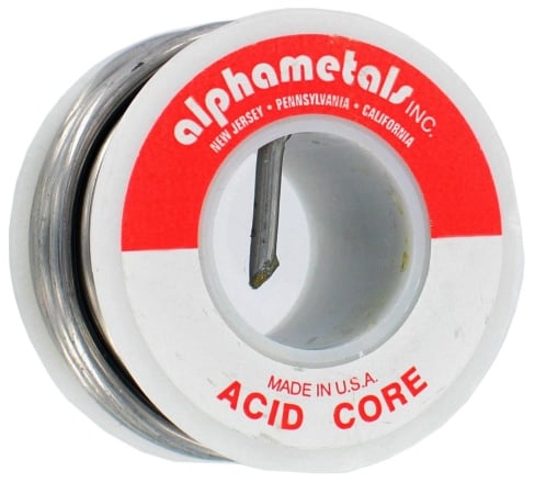 40-60 Acid Core Solder Am12406