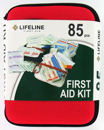 85 Piece Large Hard Shell First Aid Kit 4408