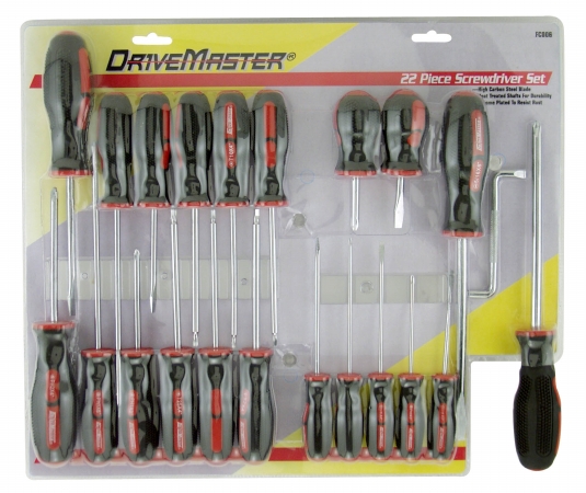 Great Neck Saw 22 Piece Set Drive Master Screwdrivers FC006