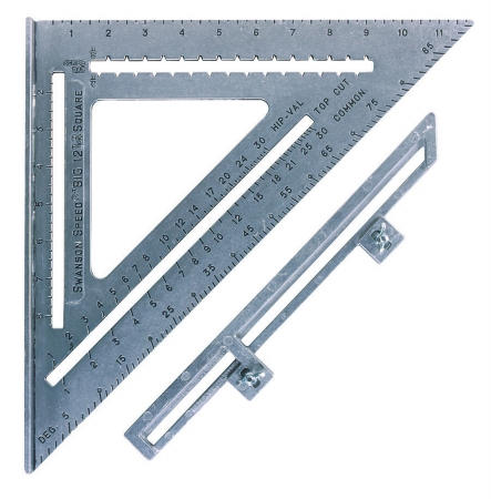 Swanson Tool 12in. The Big 12 Speed Square With Layout Bar S0107