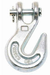 Apex Tool Group - Chain .25in. Zinc Plated Grade 30 Grab Hooks T9501424 Pack of 10 Apex Tool Group - Chain .25in. Zinc Plated Grade 30 Grab Hooks T9501424 Pack of 10