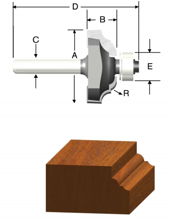 .13in. Classical Router Bit 23153