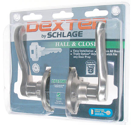 Schlage LaSalle Passage Levers J10VLAS619