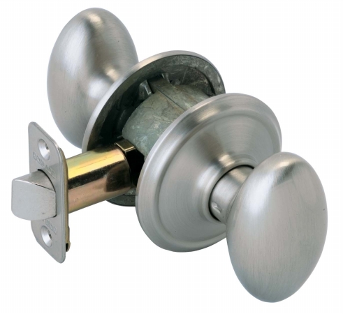 Schlage Satin Nickel Siena Passage Knobs F10VSIE619