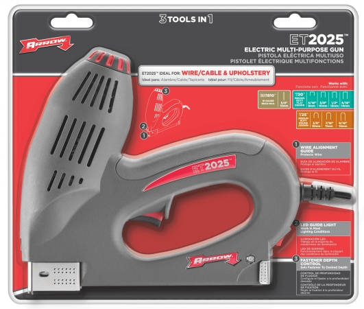 Arrow Fastener Co. 3In1 Electric Staple Gun ET2025D