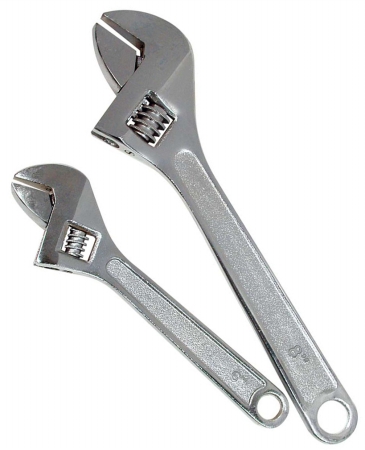 UPC 076812177278 product image for Great Neck Saw 2 Piece Adjustable Wrench Set  17727 - Pack of 6 | upcitemdb.com