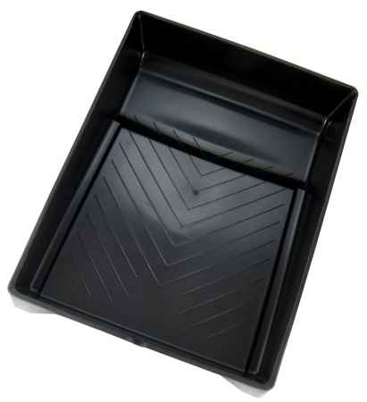 9in. Black Plastic Paint Tray Pt09027