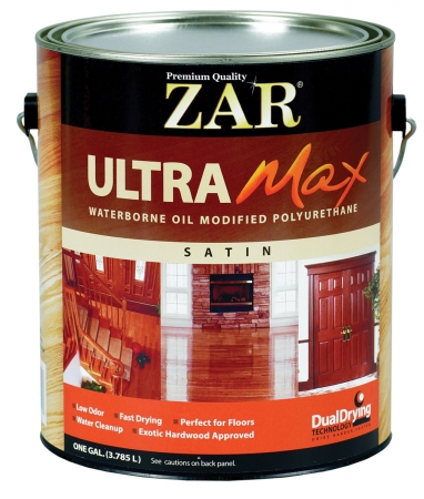 1 Gallon Satin Zar Interior Ultra Max Waterborne Oil Modified - Pack Of 2
