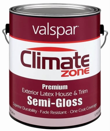 Brand 1 Gallon Semi Gloss White Climate Zone Exterior Latex House &amp;amp; Trim - Pack Of 4