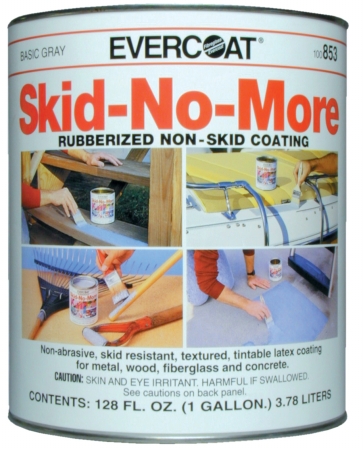 1 Gallon Skid-no-more Rubberized Non-skid Coating 100853 - Pack Of 4