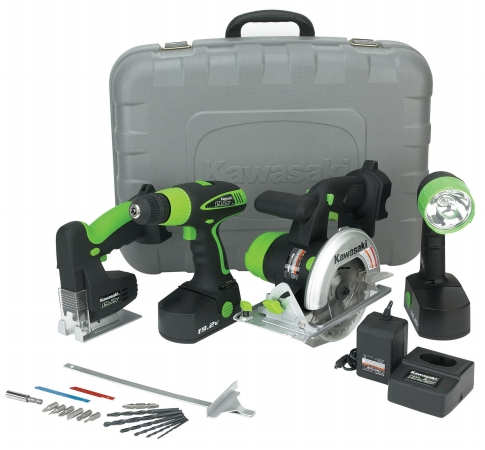 Alltrade 19.2 Volt 4 Piece Tool Kit 840055