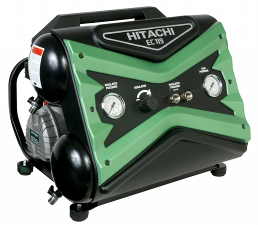 Hitachi Power Tools 4 Gallon 1.6 Horsepower Compressor EC119SA