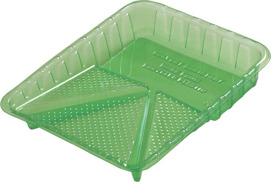 9 In. Plastic Green Paint Tray Pt09028