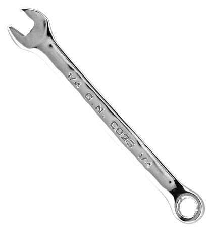 Great Neck Saw .25in. Combination Wrench Standard C025c