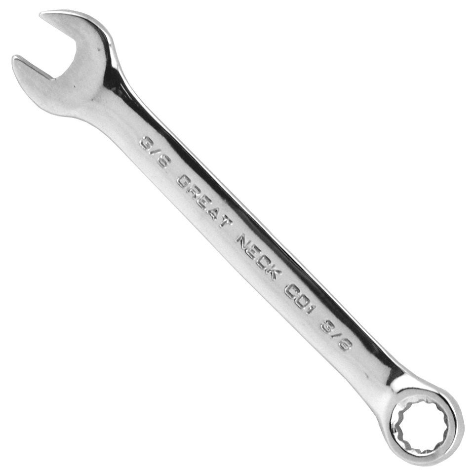 Great Neck Saw .38in. Combination Wrench Standard C01c