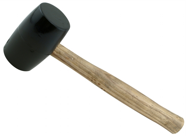 Great Neck Saw 8 Oz Rubber Mallet Wood Handle Rm8