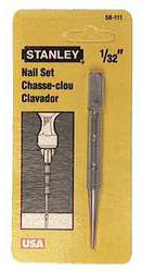 Hand Tools .09in. Tip Nail Set 58-113