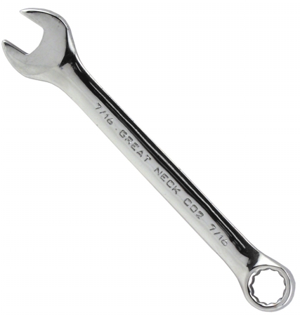 Great Neck Saw .43in. Combination Wrench Standard C02c