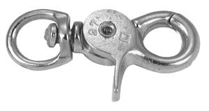 - Chain .38in. Swivel Round Eye Trigger Snaps T7607502