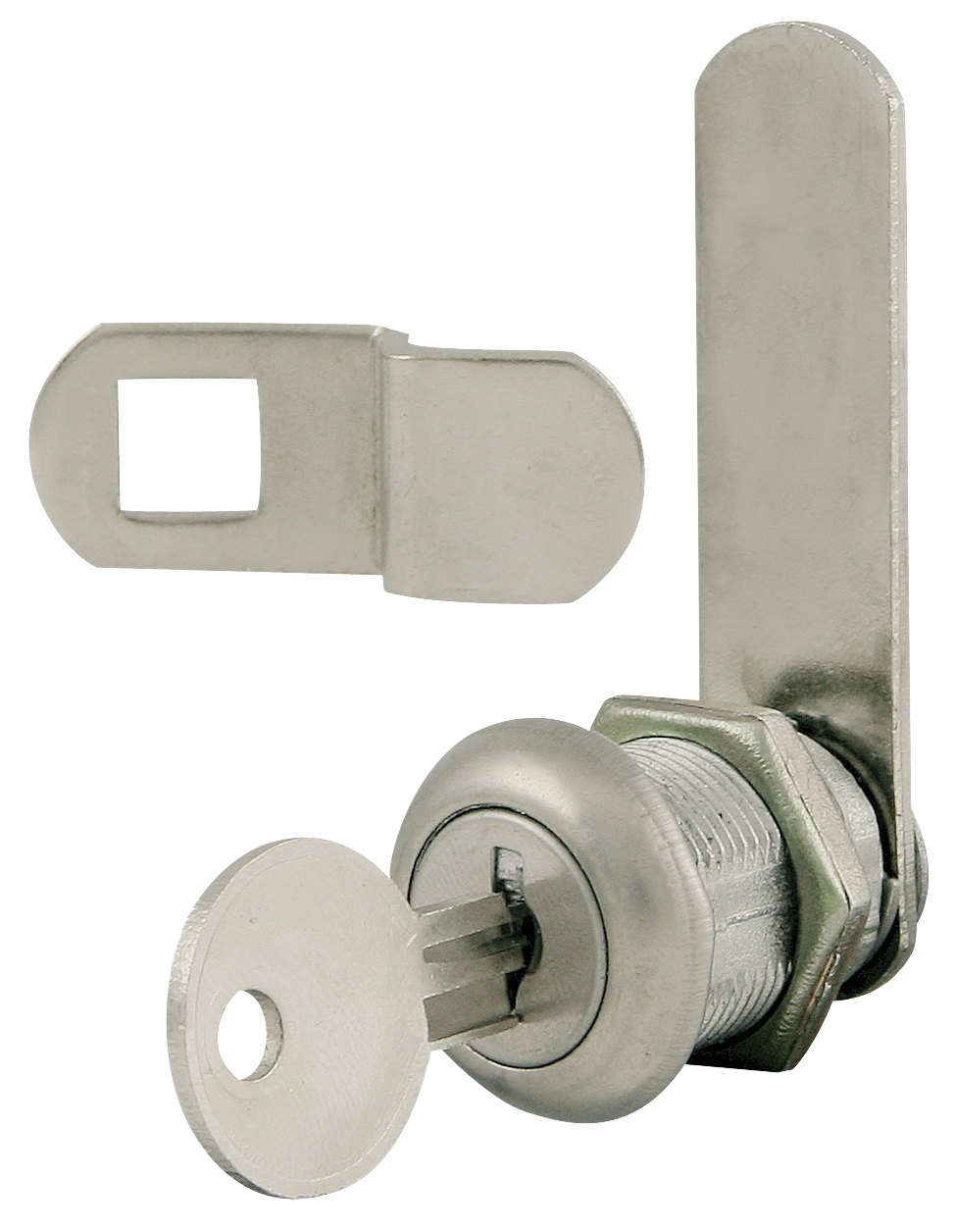 Nickel Plated Disc Tumbler Cam Lock Kit 43805