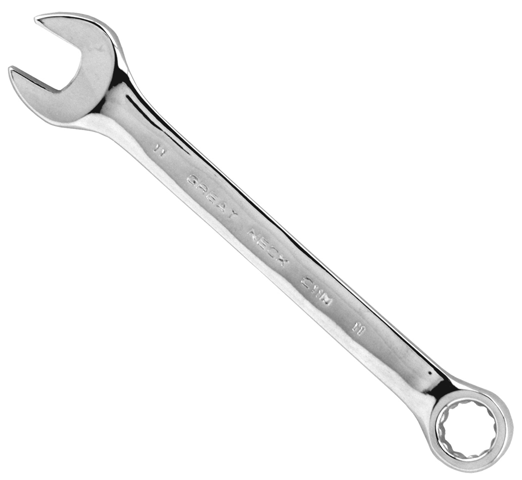 Great Neck Saw 11mm Combination Wrench Metric C11mc