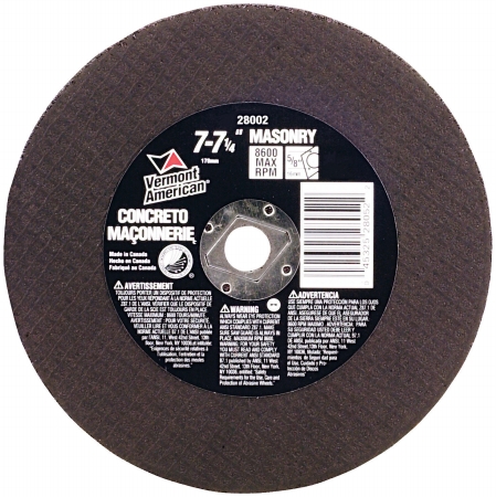 Vermont American 7in. Masonry Circular Saw Blades 28002 Vermont American 7in. Masonry Circular Saw Blades 28002