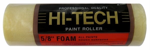 Gam Paint Brushes 9in. X .63in. Split Foam Cover RC01853